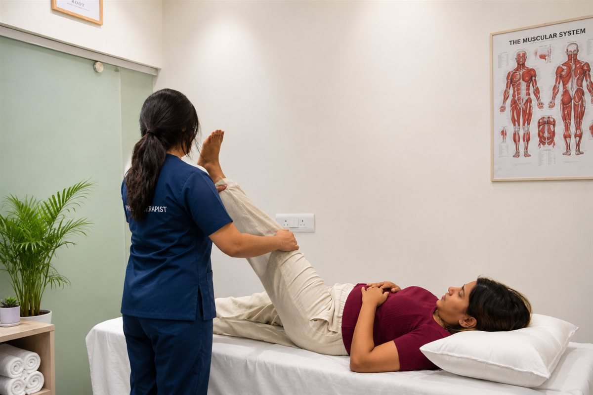 Manual therapy and hands-on pain relief at Reflect Physiotherapy Bangalore